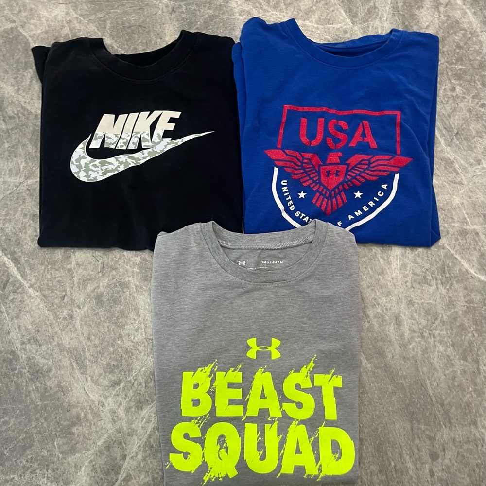 Youth Medium Short Sleeve Shirts